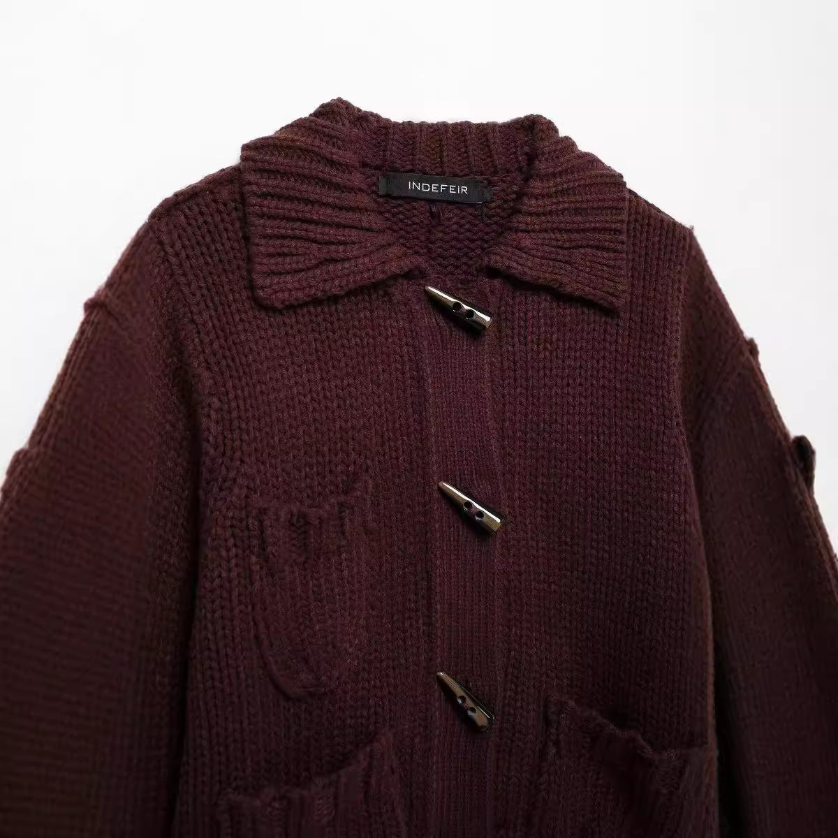 Stylish Simple And Versatile Casual Thick Needle Coat