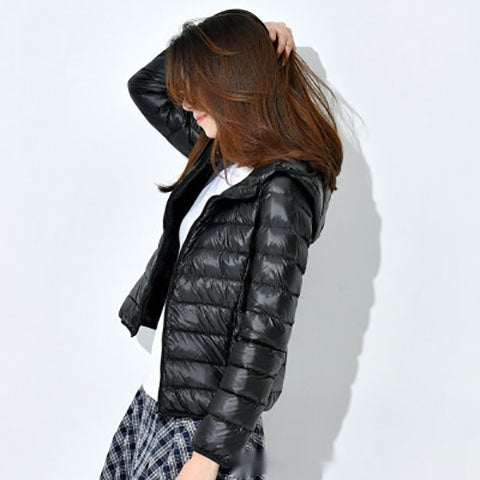 European Down Jacket Women's Lightweight Thick Warm Jacket