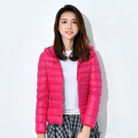 European Down Jacket Women's Lightweight Thick Warm Jacket
