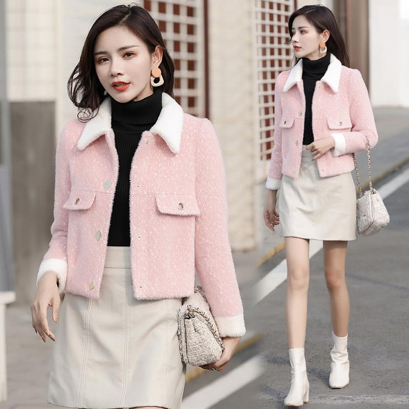 Korean Style Loose Little Woolen Coat