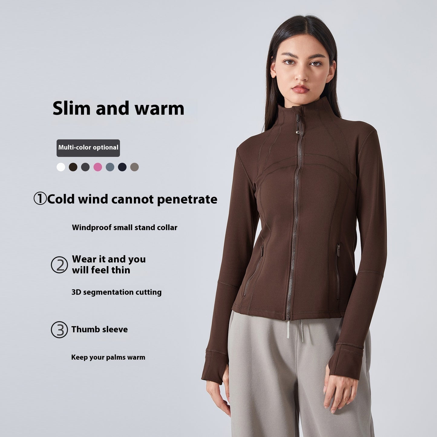 Running Warm Long Sleeves Workout Clothes