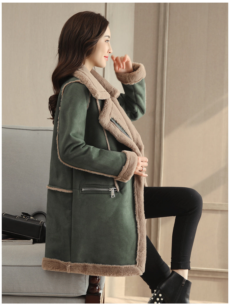 Elegant Temperament Fashion Comfortable Trend Autumn And Winter Woolen Jacket