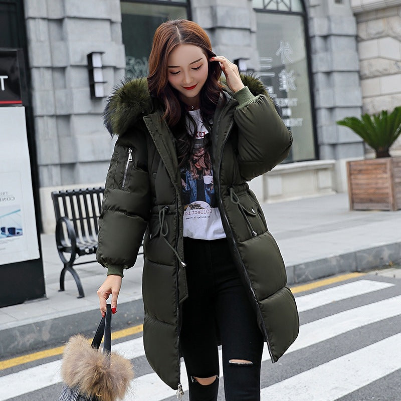 Large Women's Medium Length Overcoat