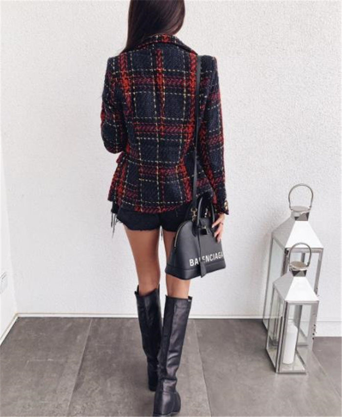 Fashion Simple Women's Woolen Coat
