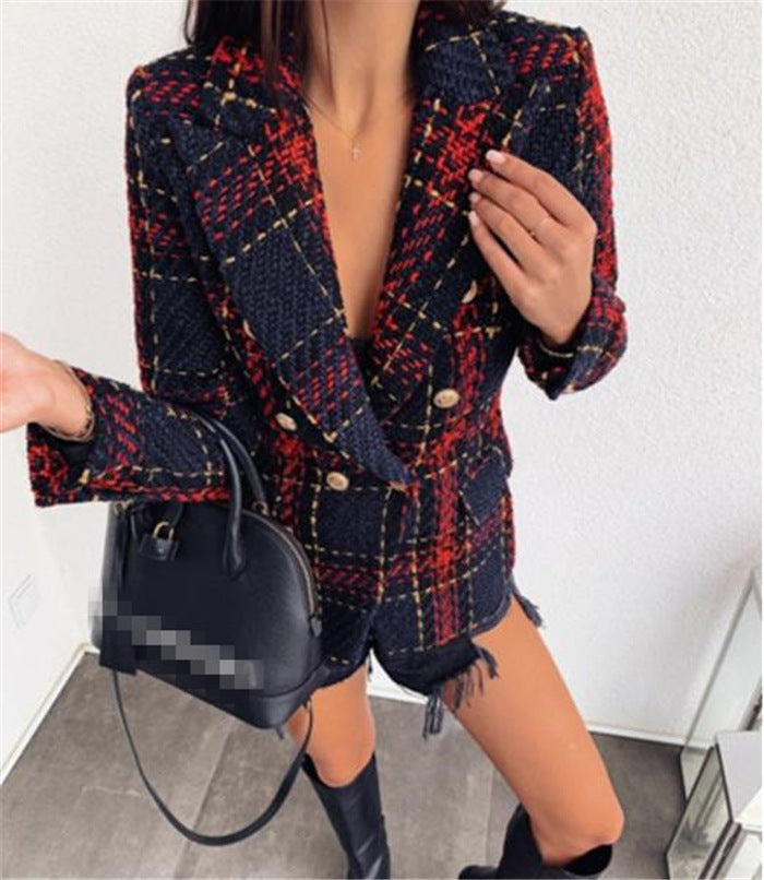 Fashion Simple Women's Woolen Coat