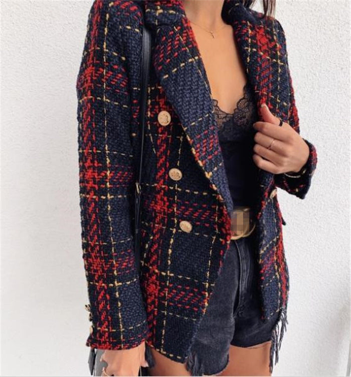 Fashion Simple Women's Woolen Coat