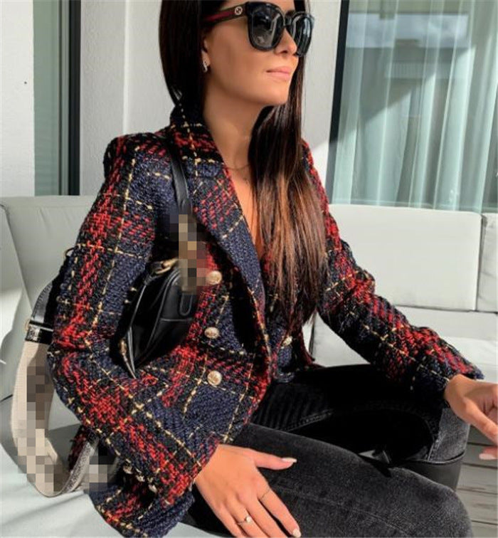 Fashion Simple Women's Woolen Coat