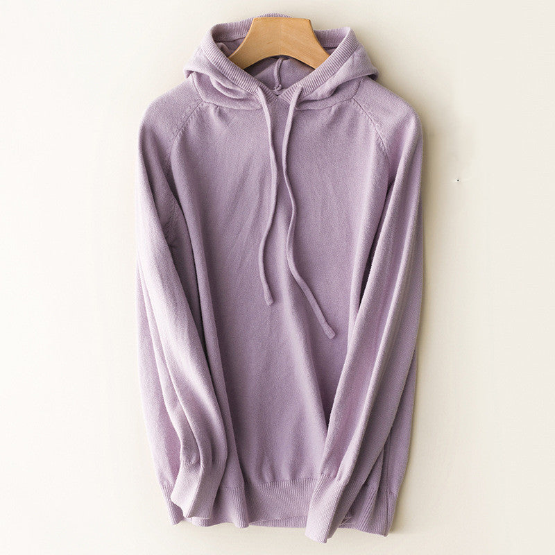 Spring and autumn hooded sweater women pullover