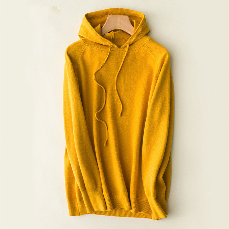Spring and autumn hooded sweater women pullover