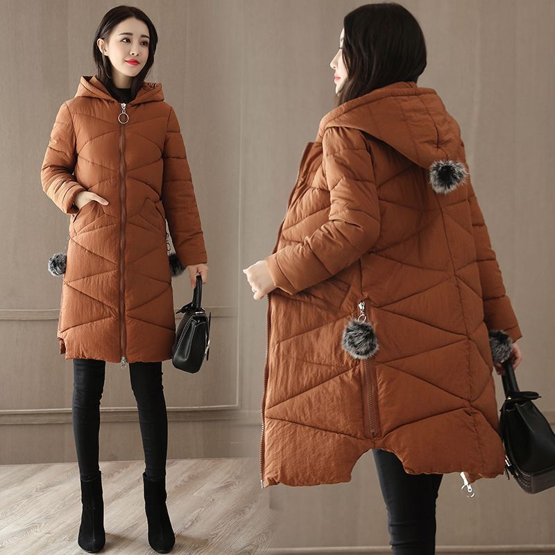 Korean Style Slim Padded Jacket Warm Jacket
