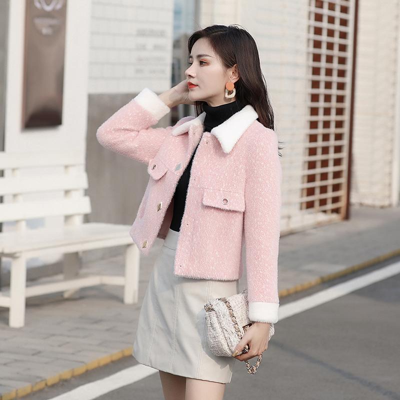 Korean Style Loose Little Woolen Coat