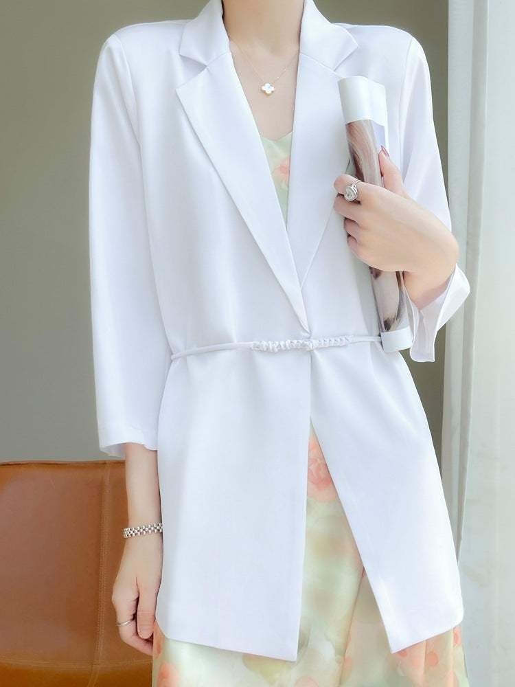 Spring And Summer V-neck Loose Suit Women