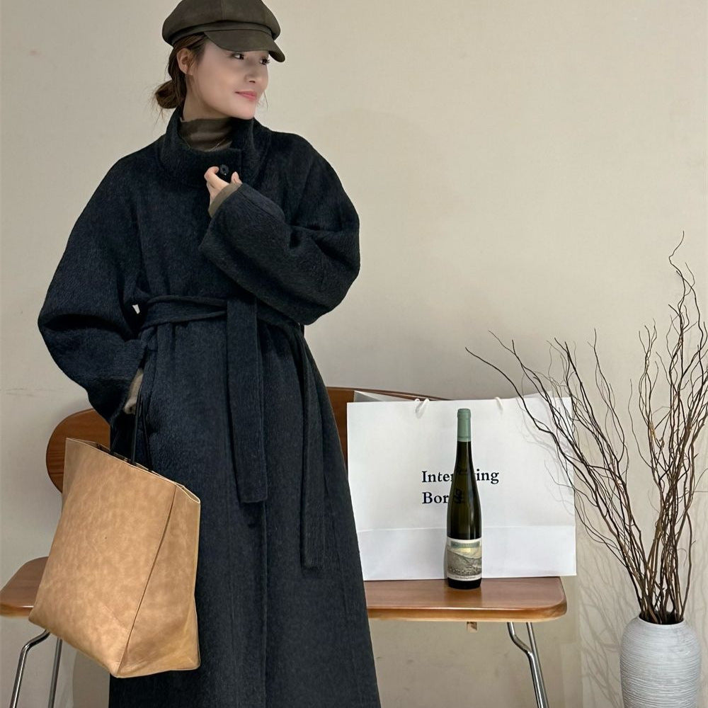 Loose Slimming Casual Woolen Coat