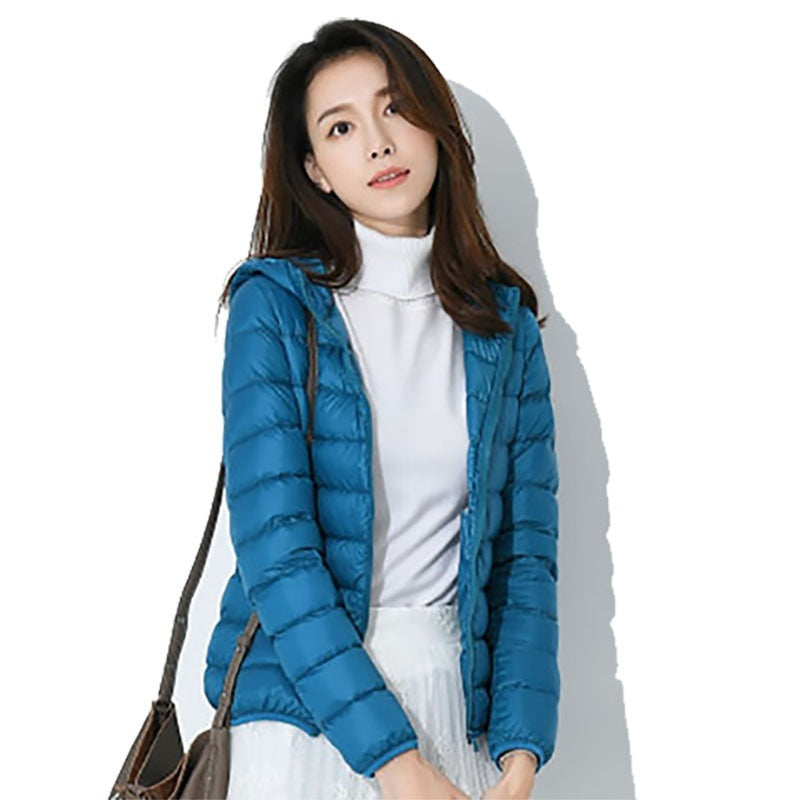 European Down Jacket Women's Lightweight Thick Warm Jacket