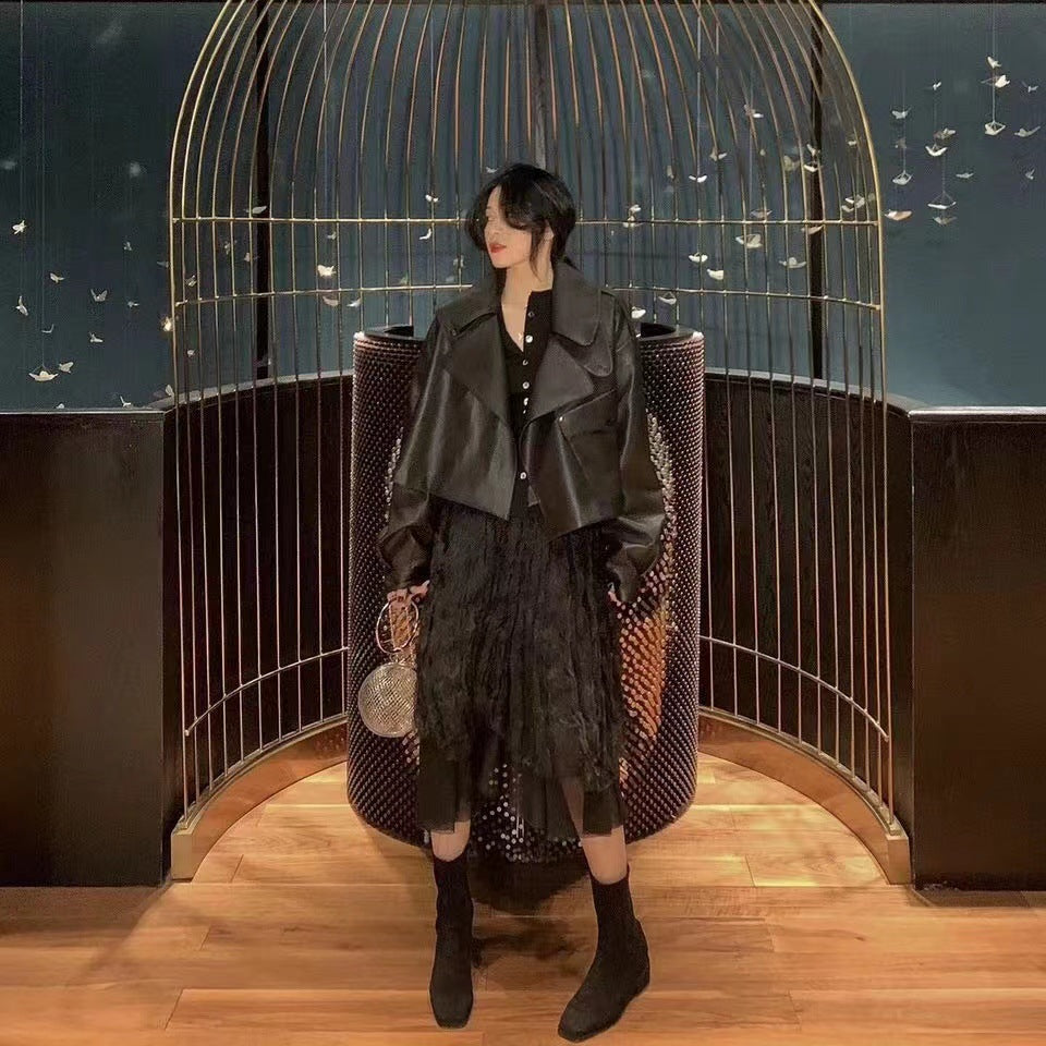 Spring New Fashion Loose Retro Short Coat