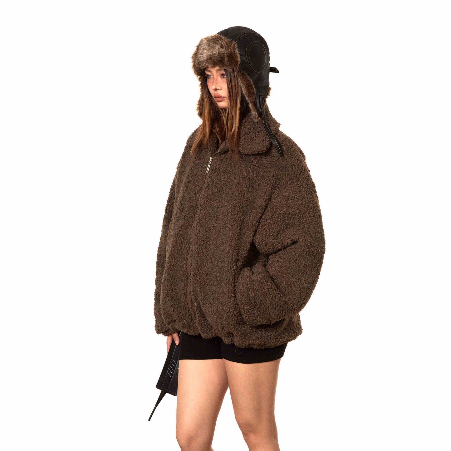 Solid Color Women's Winter Clothes Casual Versatile Outerwear
