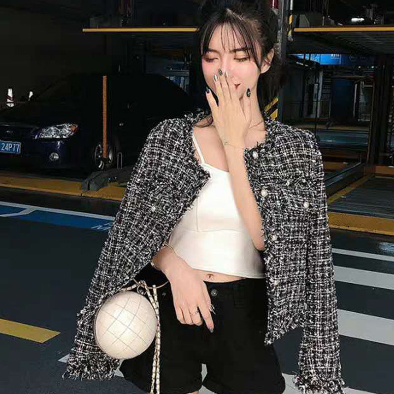 Women's Sweet Pure Slim Short Woolen Coat