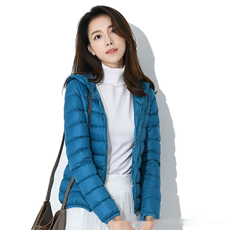 European Down Jacket Women's Lightweight Thick Warm Jacket