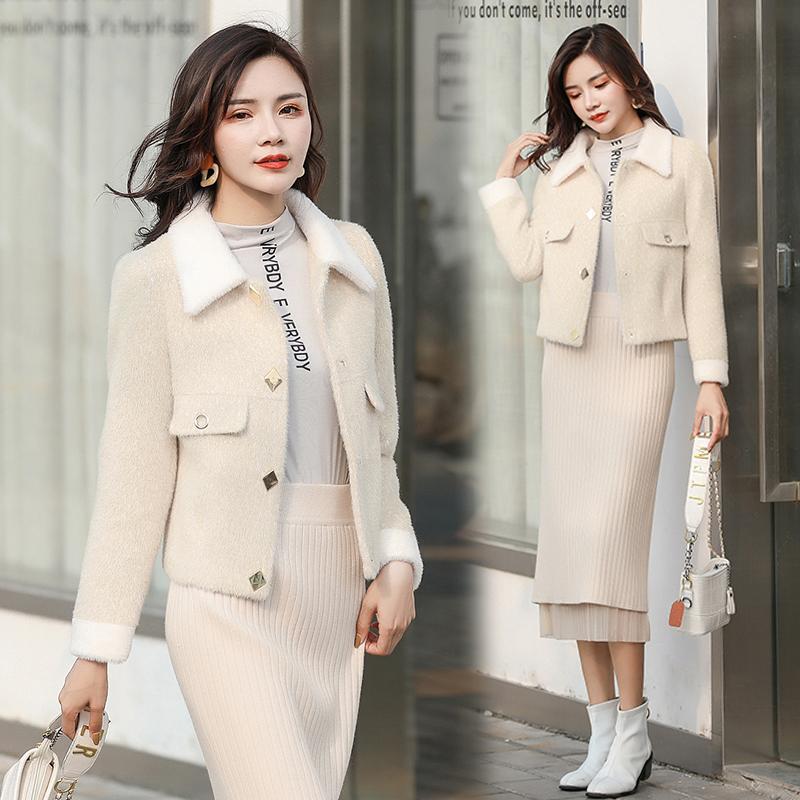 Korean Style Loose Little Woolen Coat