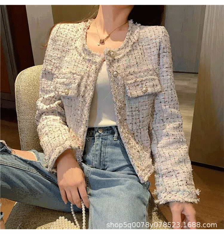 Women's Sweet Pure Slim Short Woolen Coat