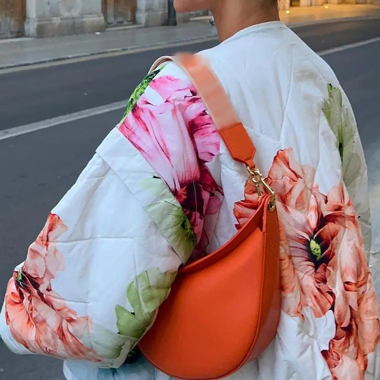 Women's Printed Long-sleeved Jacket