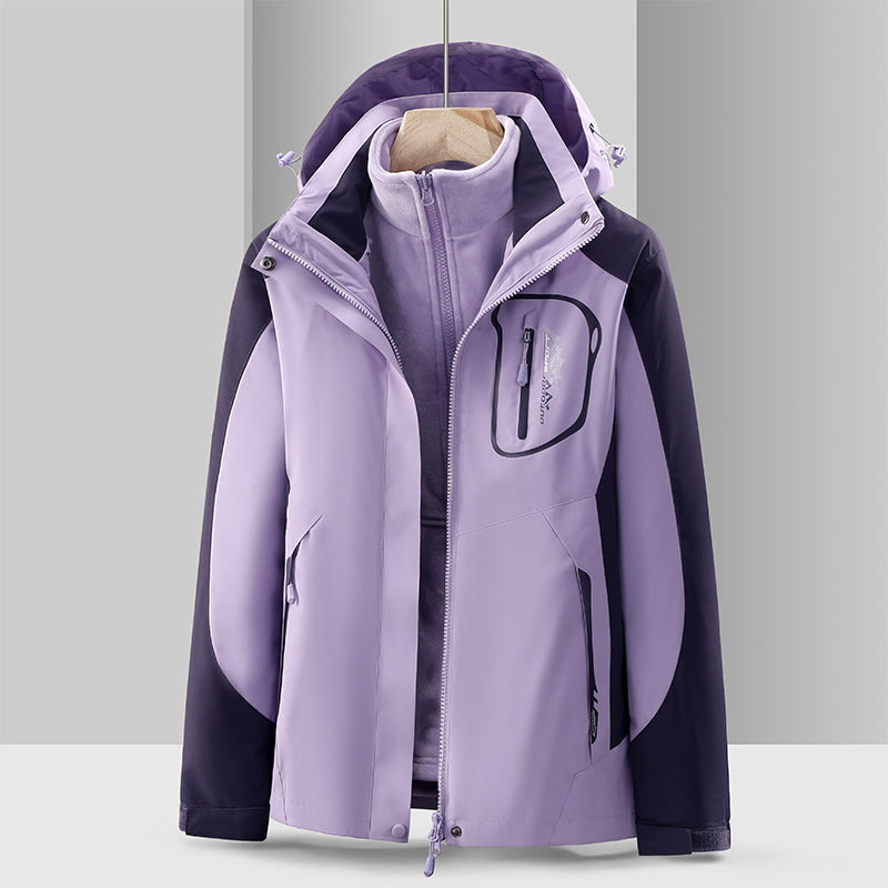 Outdoor Shell Jacket New Autumn And Winter Three-proof