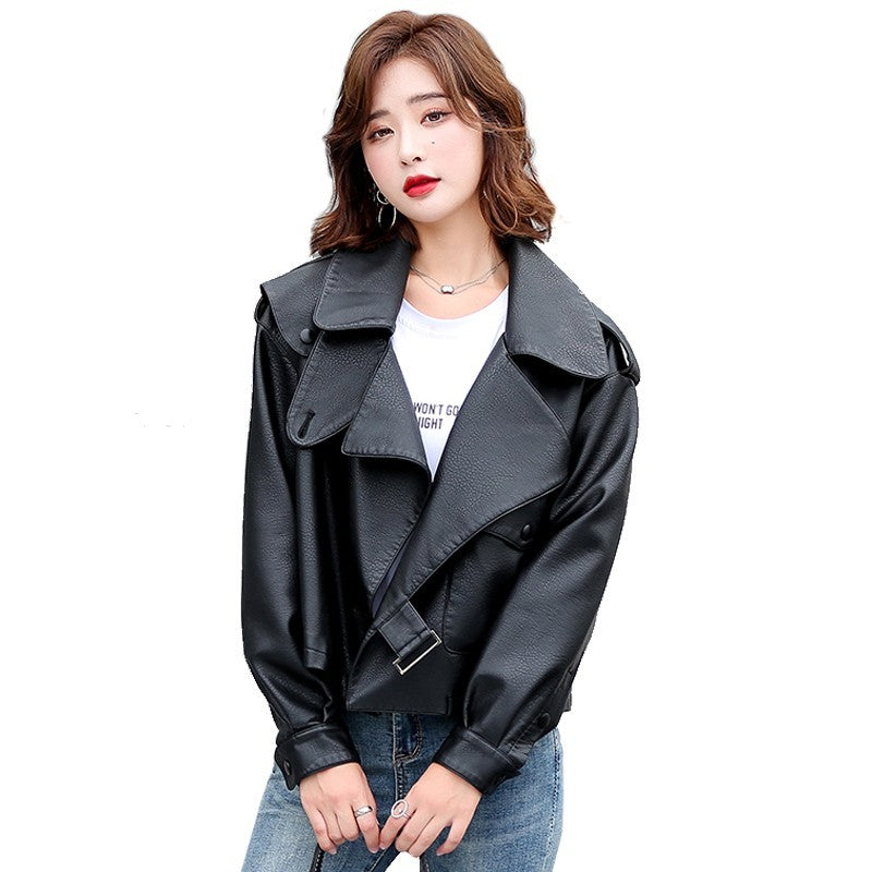 Spring New Fashion Loose Retro Short Coat
