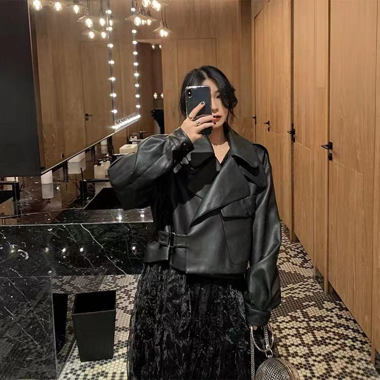 Spring New Fashion Loose Retro Short Coat