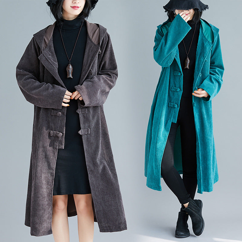 Autumn New Style Loose Large Size Literary Retro Leisure