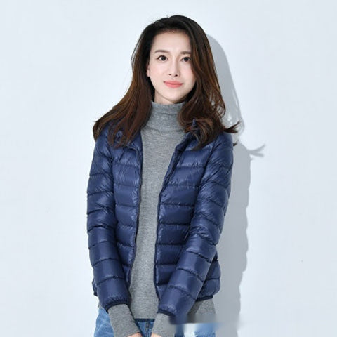 European Down Jacket Women's Lightweight Thick Warm Jacket