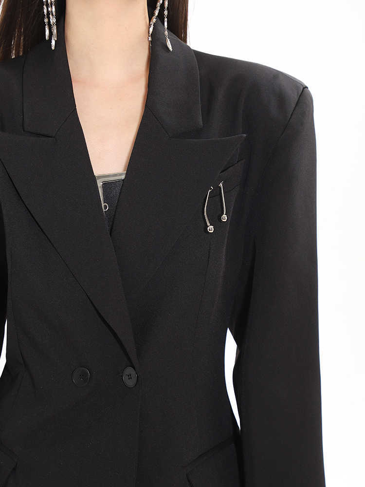 Women's Loose Waist-tight Suit Jacket