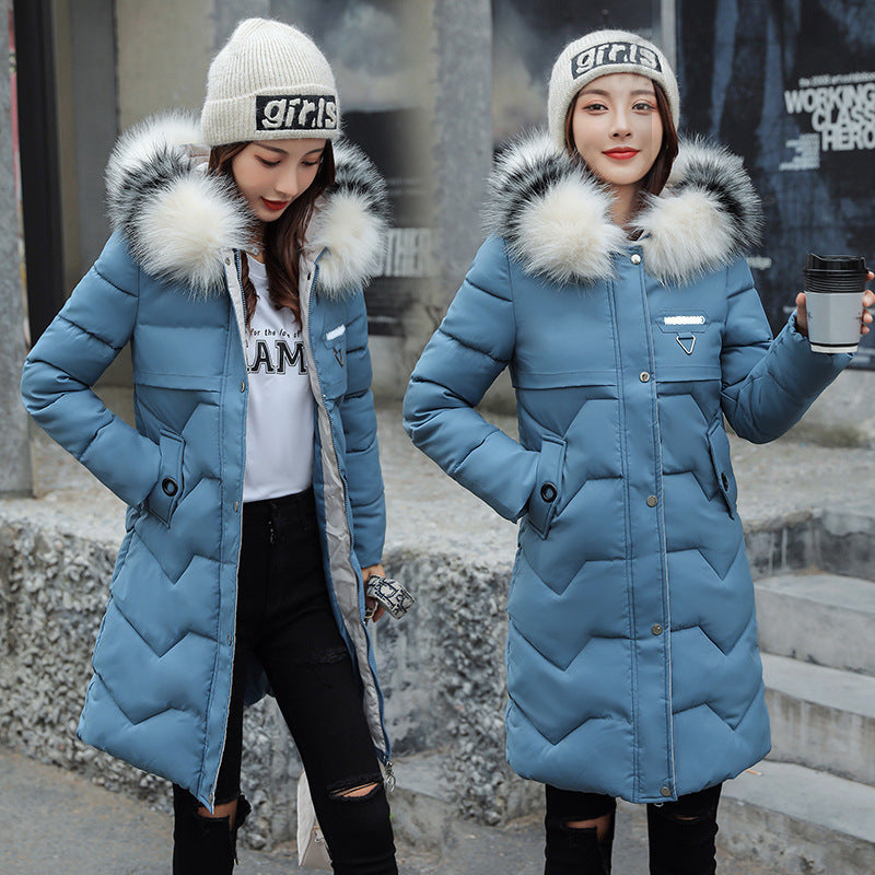 Mid-length Down Padded Jacket Slim And Thick