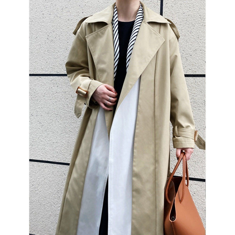 Fake Two-piece Color Matching Windbreaker