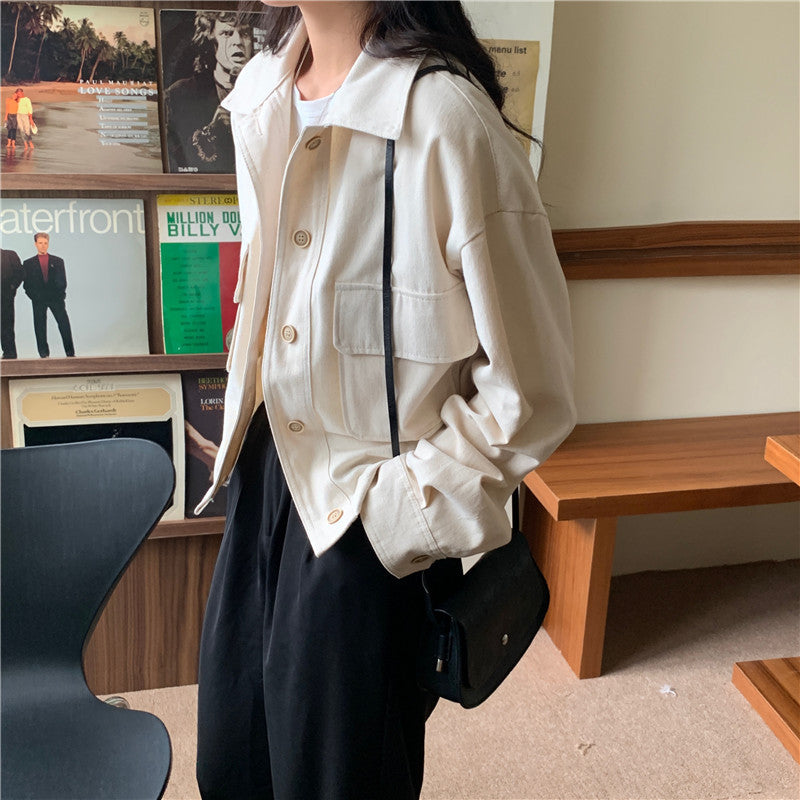 Short Work Jacket Versatile Korean Style