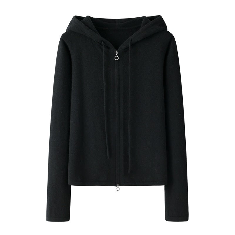 Women's Fashion Personalized Hooded Cashmere Sweater