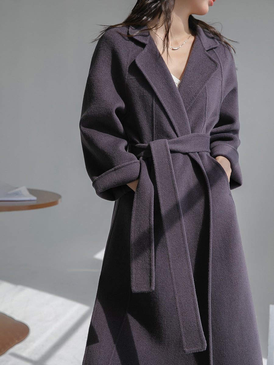 Fashion Loose Cool Woolen Coat Women