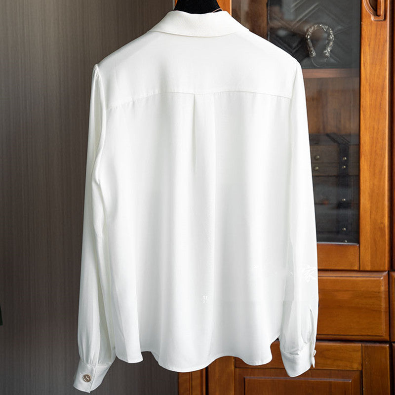 Fashionable Personalized French Elegant Shirt For Women