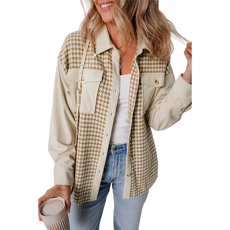 Season New Fashion All-match Printed Jacket