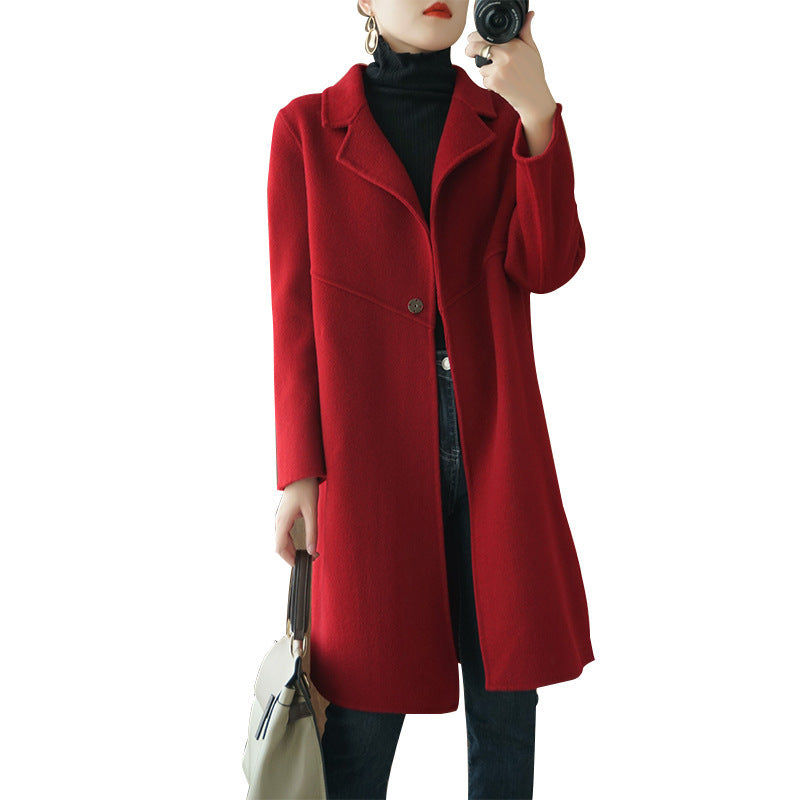 High-end Double-sided Woolen Wool Coat