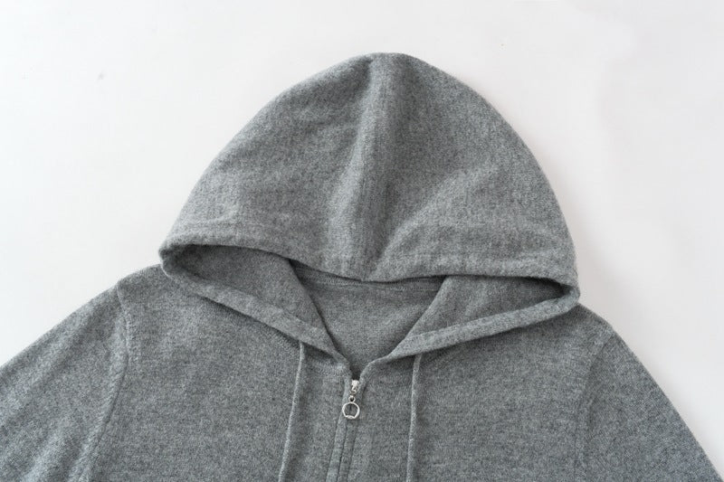 Women's Fashion Personalized Hooded Cashmere Sweater