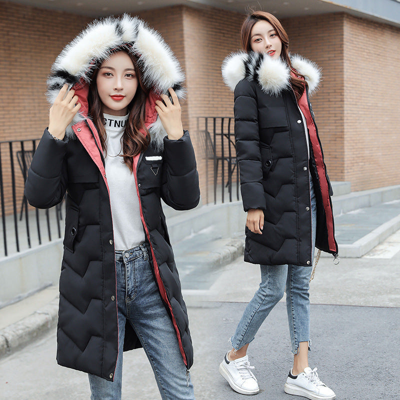 Mid-length Down Padded Jacket Slim And Thick