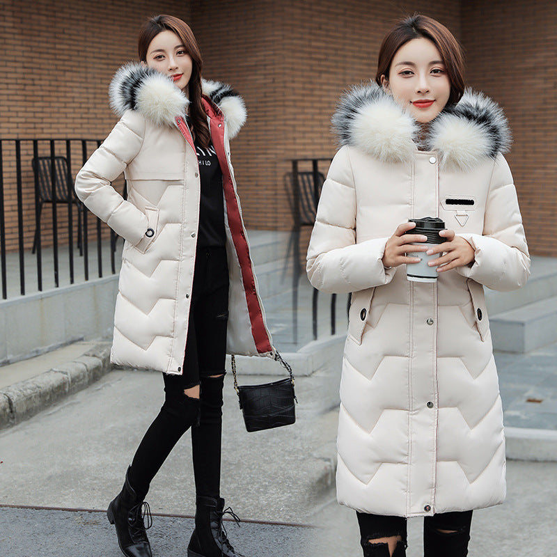 Mid-length Down Padded Jacket Slim And Thick
