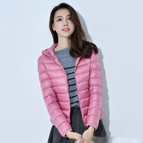 European Down Jacket Women's Lightweight Thick Warm Jacket