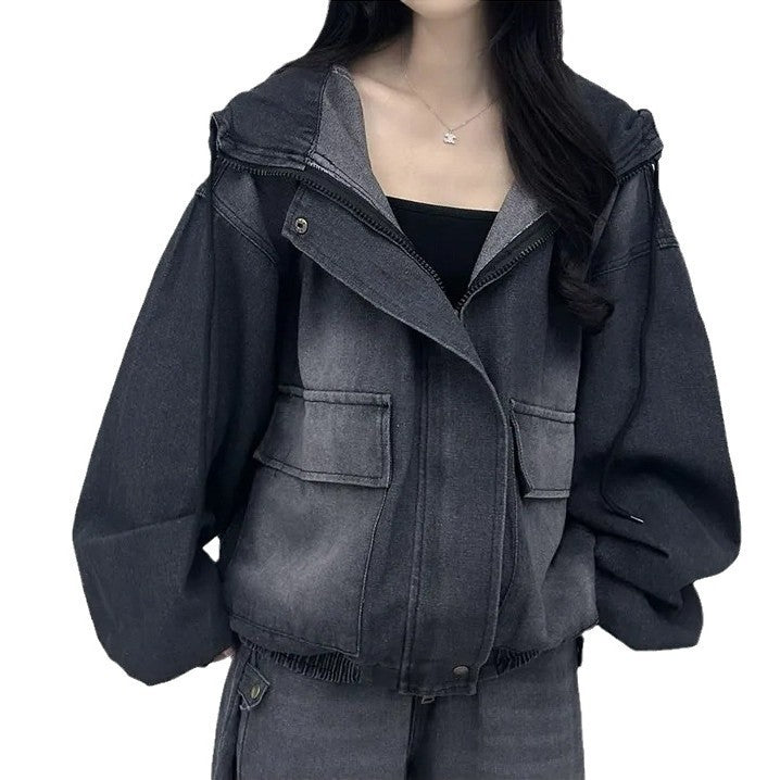 Denim Jacket Coat Women's Small