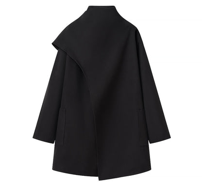 Women's Fashionable Comfortable Collar Woolen Coat