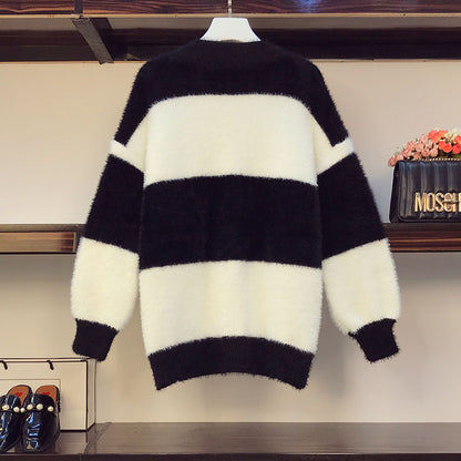 Fashion loose sweater cardigan