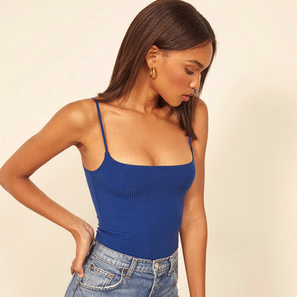 Slim Fit Short Off-shoulder Camisole