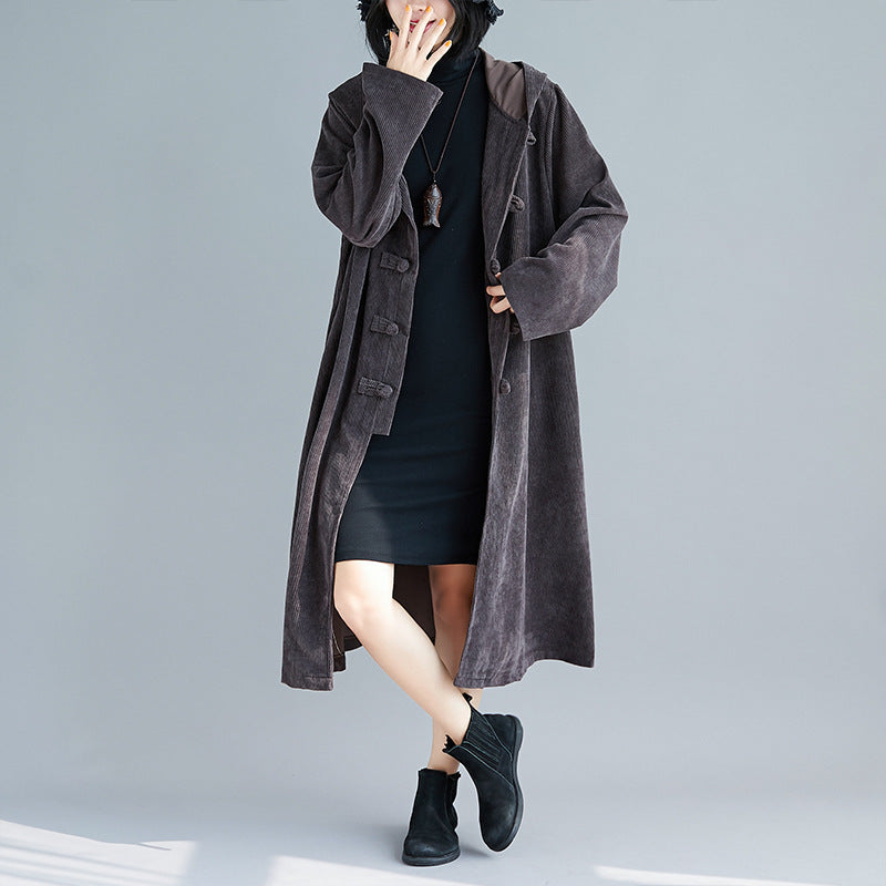 Autumn New Style Loose Large Size Literary Retro Leisure