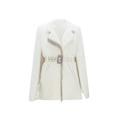 Tassel and Beaded Cape Coat