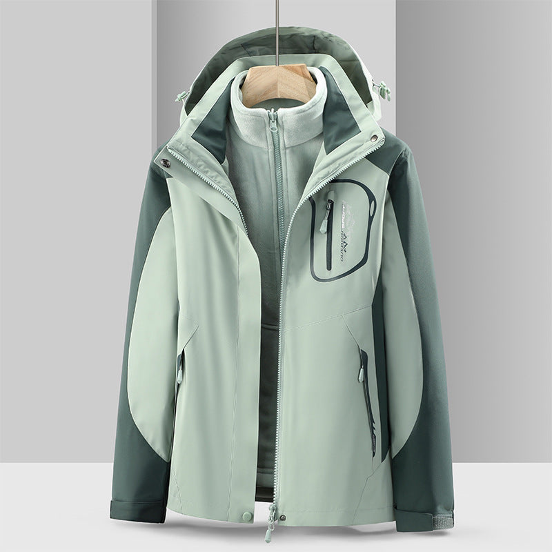 Outdoor Shell Jacket New Autumn And Winter Three-proof